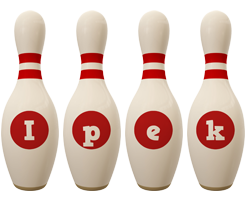 Ipek bowling-pin logo