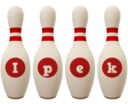 Ipek bowling-pin logo