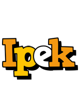 Ipek cartoon logo