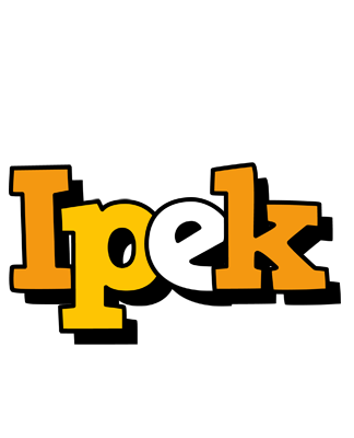 Ipek cartoon logo