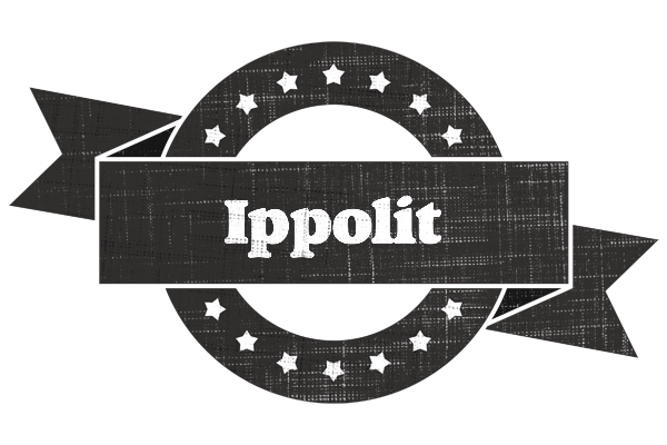 Ippolit grunge logo