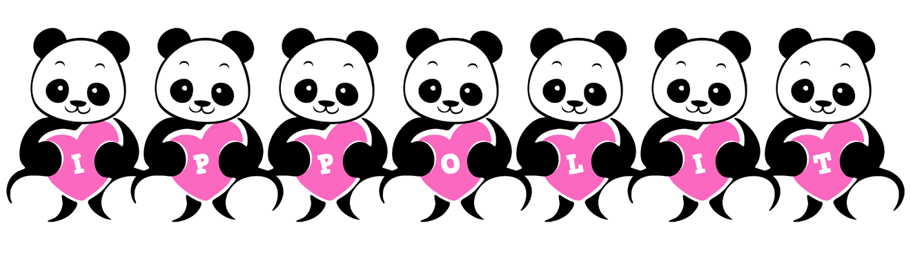 Ippolit love-panda logo