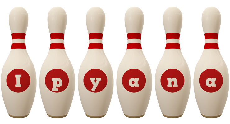 Ipyana bowling-pin logo
