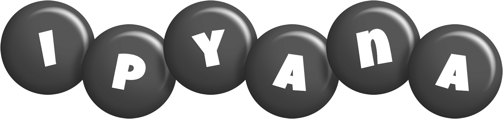 Ipyana candy-black logo