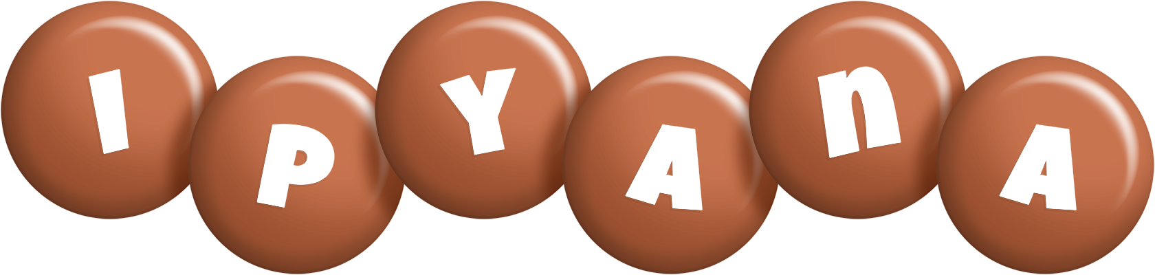 Ipyana candy-brown logo