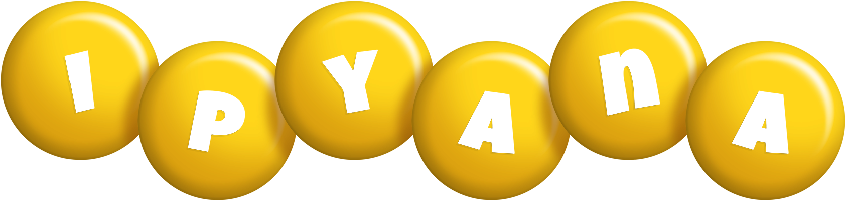 Ipyana candy-yellow logo