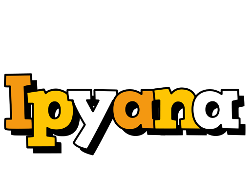 Ipyana cartoon logo