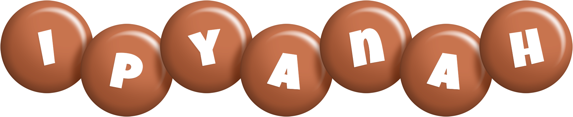 Ipyanah candy-brown logo