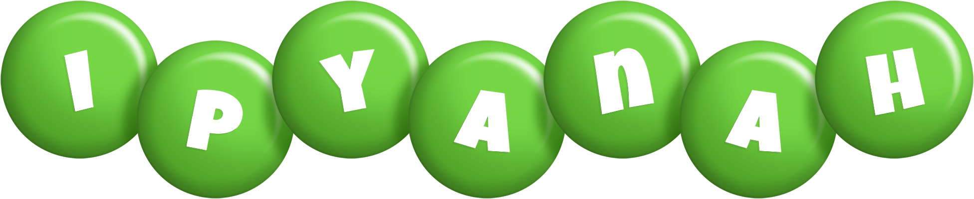 Ipyanah candy-green logo
