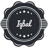 Iqbal badge logo