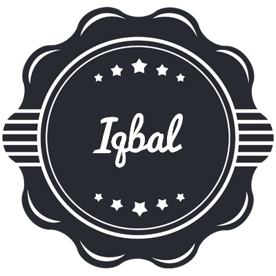 Iqbal badge logo