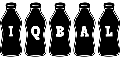 Iqbal bottle logo
