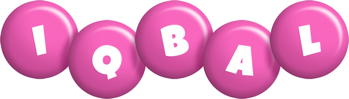 Iqbal candy-pink logo