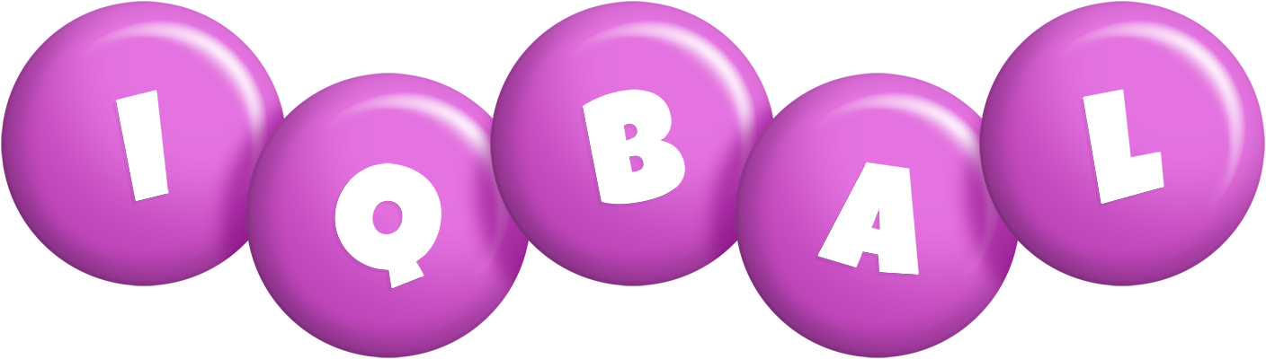 Iqbal candy-purple logo