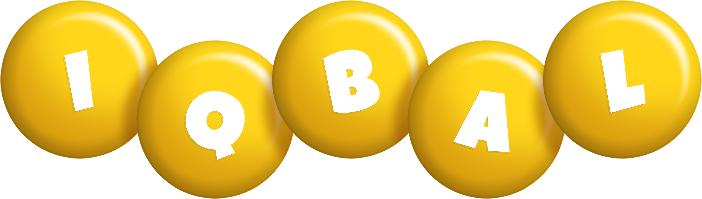 Iqbal candy-yellow logo