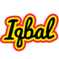 Iqbal flaming logo