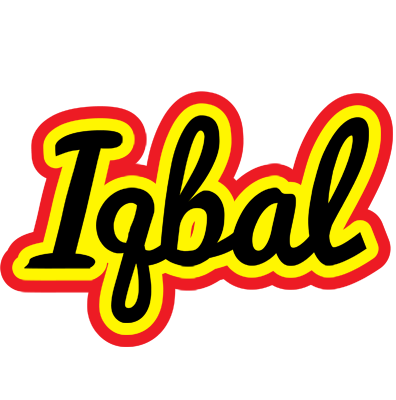 Iqbal flaming logo