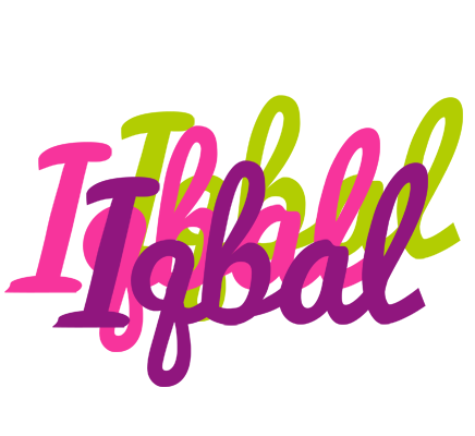 Iqbal flowers logo