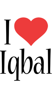 Iqbal i-love logo