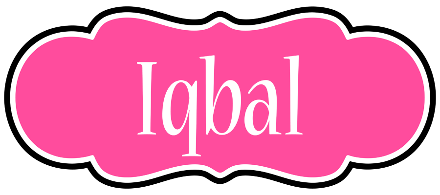 Iqbal invitation logo