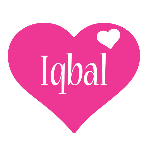 Iqbal love-heart logo