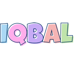 Iqbal pastel logo