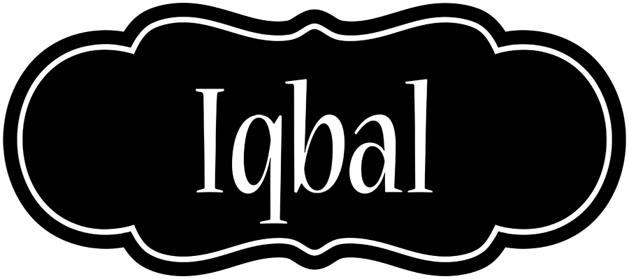 Iqbal welcome logo