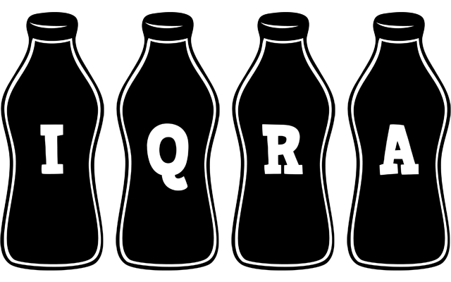 Iqra bottle logo