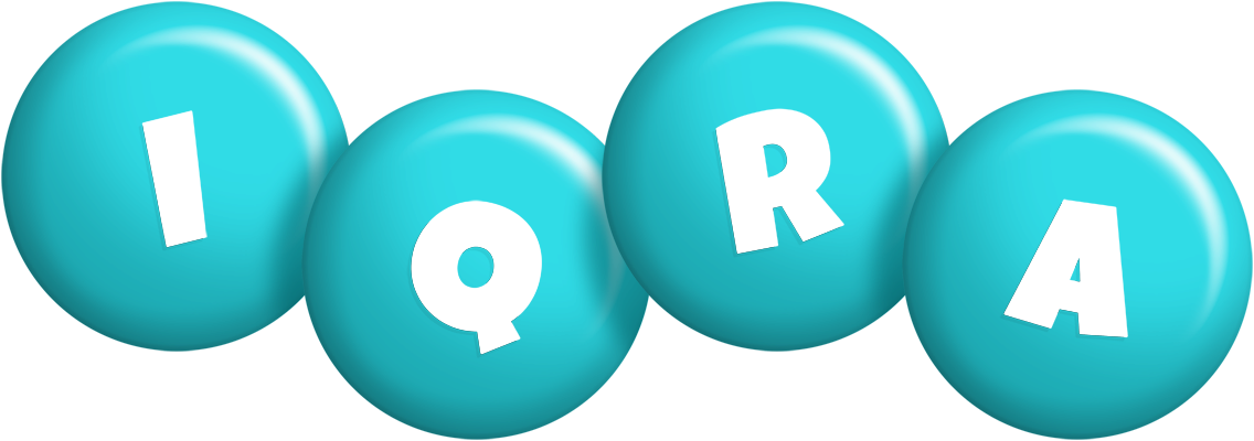 Iqra candy-azur logo