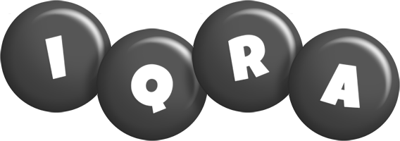 Iqra candy-black logo