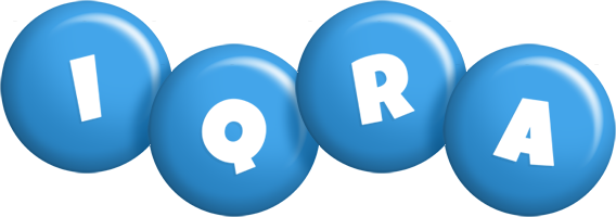Iqra candy-blue logo