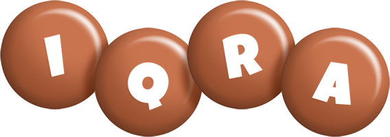Iqra candy-brown logo