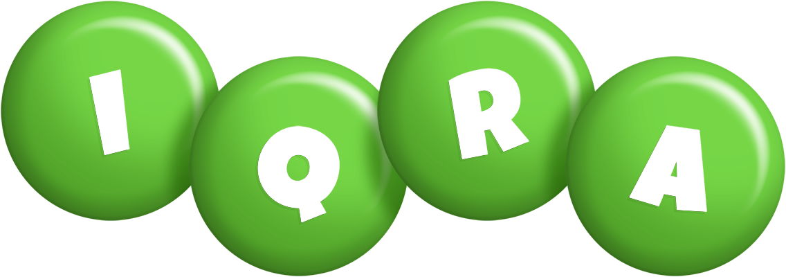 Iqra candy-green logo