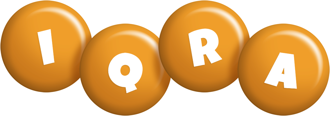 Iqra candy-orange logo