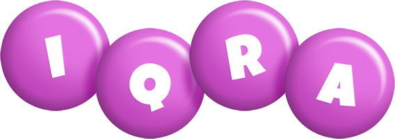 Iqra candy-purple logo