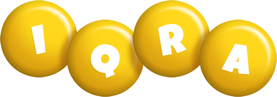 Iqra candy-yellow logo