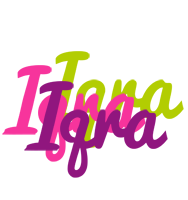 Iqra flowers logo