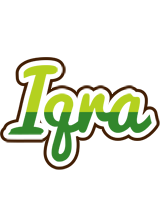 Iqra golfing logo