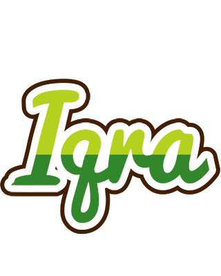 Iqra golfing logo