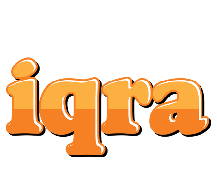 Iqra orange logo
