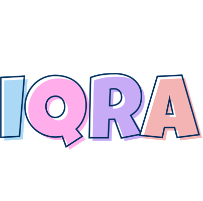 Iqra pastel logo