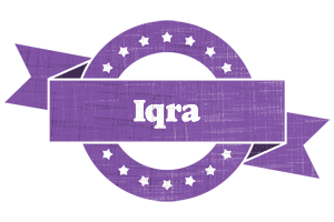 Iqra royal logo