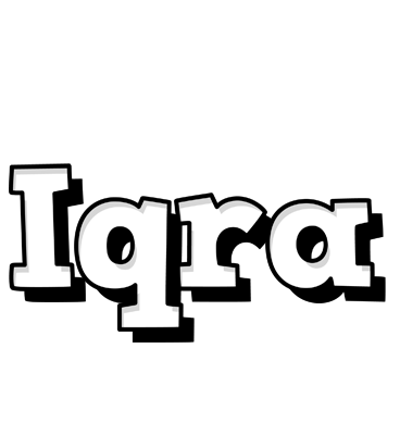 Iqra snowing logo