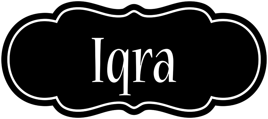 Iqra welcome logo