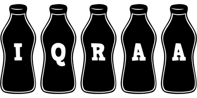 Iqraa bottle logo