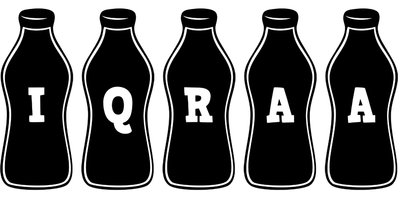 Iqraa bottle logo