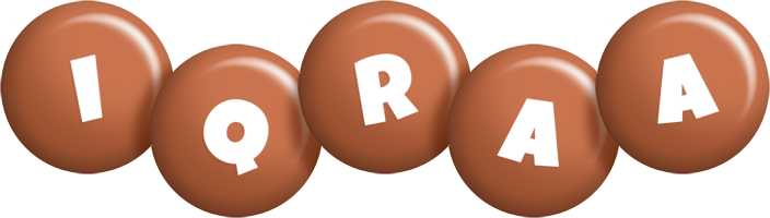 Iqraa candy-brown logo