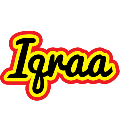 Iqraa flaming logo
