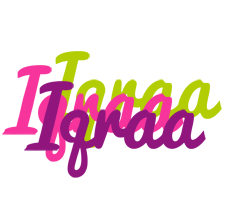 Iqraa flowers logo