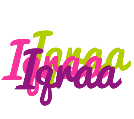 Iqraa flowers logo